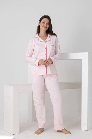 Desenli Kadın Pijama Takımı 2200