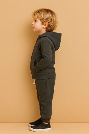 Kapşonlu Erkek Çocuk Takım 20411