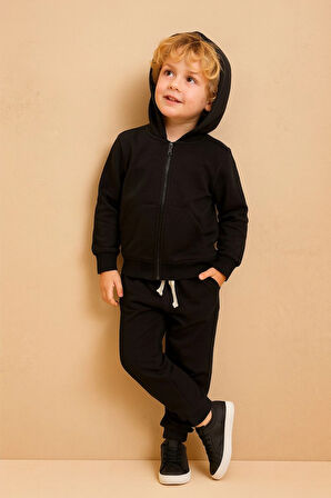 Kapşonlu Erkek Çocuk Takım 20411