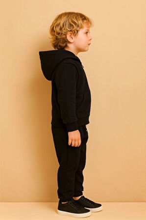 Kapşonlu Erkek Çocuk Takım 20411