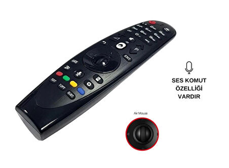 (SES KOMUTLU+MAUSE) LG AN-MR600 Smart LED TV Kumanda