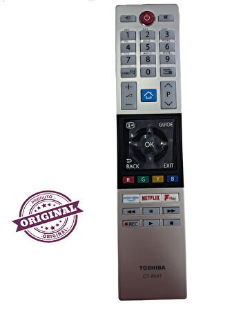TOSHIBA LCD NETFLIX, YOUTUBE,RAKUTEN TUŞLU LCD LED TV KUMANDASI