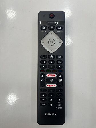 Philips Smart Lcd Tv Kumandası. / Netflix / Rakuten Tuşlu