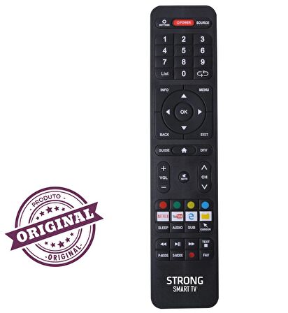 STRONG ANDROID YOUTUBE-NETFLİX TUŞLU LCD TV KUMANDASI