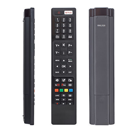 VESTEL RC4848F RC5 30094759 NETFLIX-YOUTUBE-PLAY TUŞLU LCD LED TV KUMANDA (70134=17481)