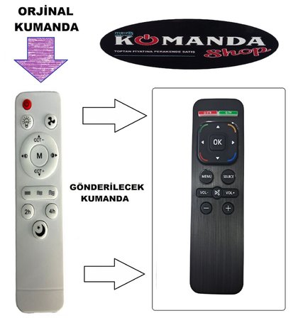 TAVAN VANTİLATÖR KUMANDASI