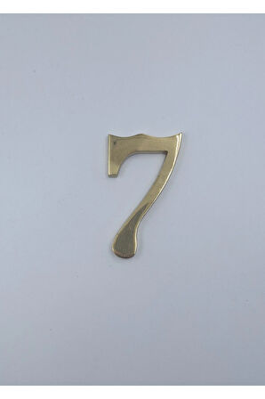 PİRİNÇ RAKAM KAPI NUMARASI 8CM NO:7