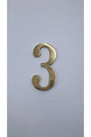 PİRİNÇ RAKAM 10 CM NO:3