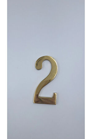 PİRİNÇ RAKAM KAPI NUMARASI 12 CM NO:2