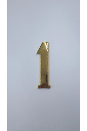 PİRİNÇ RAKAM 15 CM TIRNAKLI NO:1