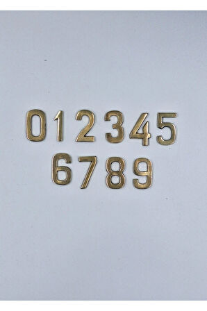 PİRİNÇ RAKAM 3CM NO:9