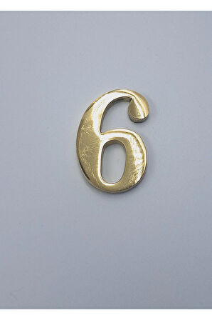 PİRİNÇ DÖKÜM RAKAM 5CM NO:6