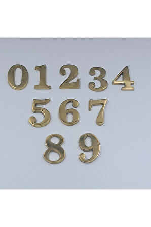 PİRİNÇ DÖKÜM RAKAM 5CM NO:7