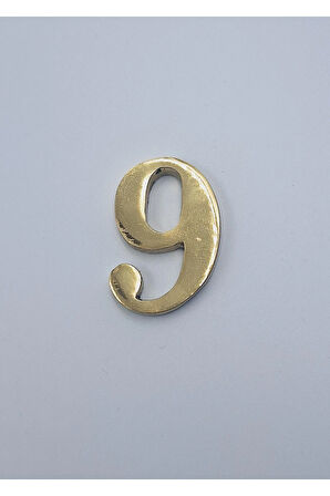 PİRİNÇ DÖKÜM RAKAM 5CM NO:9