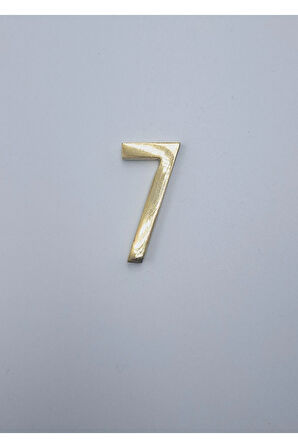 PİRİNÇ RAKAM 4CM DÜZ NO:7