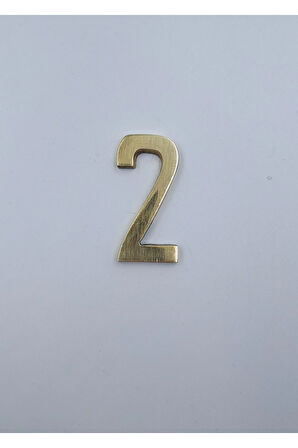 PİRİNÇ RAKAM 5CM DÜZ NO:2