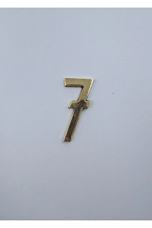 PİRİNÇ RAKAM 5CM DÜZ NO:7