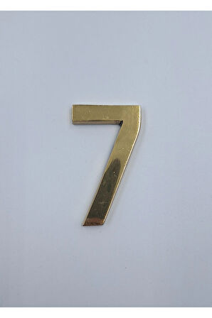 PİRİNÇ RAKAM 6CM DÜZ NO:7