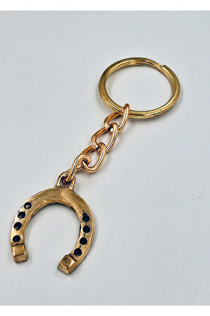 Pirinç At Nalı Anahtarlık (Küçük Boy )