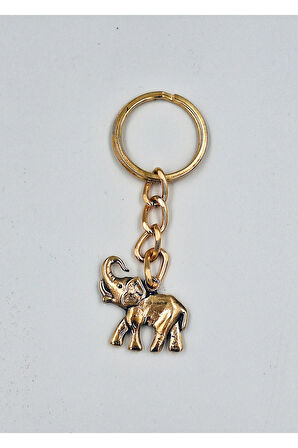 Pirinç Fil Anahtarlık