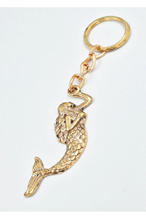 Pirinç Deniz Kızı Anahtarlık