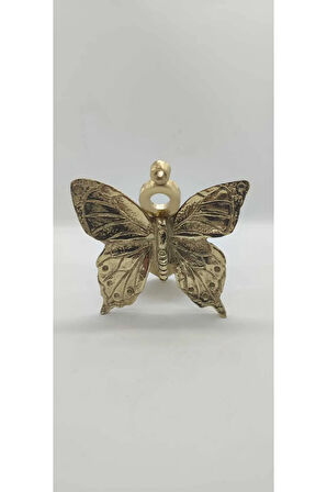 Pirinç Kelebek Kapı Tokmağı