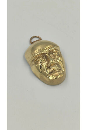 PİRİNÇ ATATÜRK MASKI 5cm