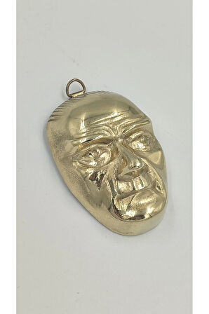 PİRİNÇ ATATÜRK MASKI 8 cm