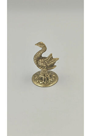 PİRİNÇ DEKORATİF BİBLO KUĞU