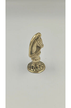 PİRİNÇ DEKORATİF BİBLO AT