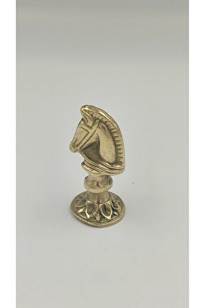 PİRİNÇ DEKORATİF BİBLO AT