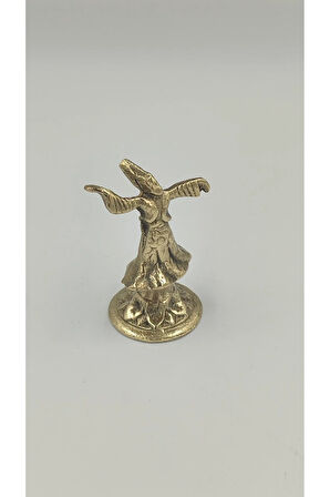 PİRİNÇ DEKORATİF BİBLO SEMAZEN