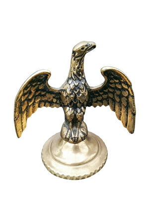 Pirinç Selçuklu Kartalı (17,5 cm x 17 cm )