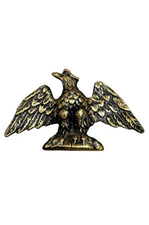 Selçuklu Kel Kartalı Dekoratif Biblo Pirinç Döküm
