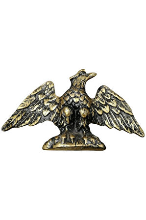 Selçuklu Kel Kartalı Dekoratif Biblo Pirinç Döküm