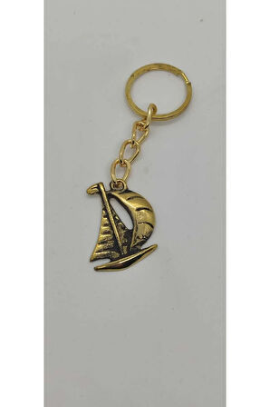 Pirinç Yelkenli Anahtarlık