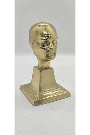 Pirinç  Masa Üstü Atatürk Büstü