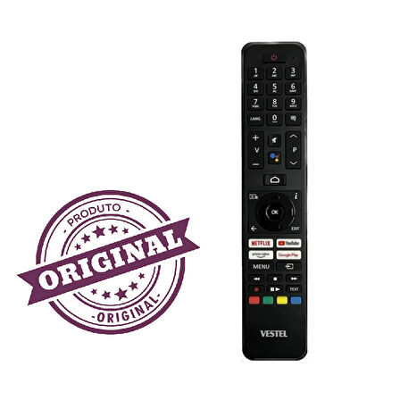 Vestel RC43135 4K Ses Komutlu Orjinal Tv Kumandası