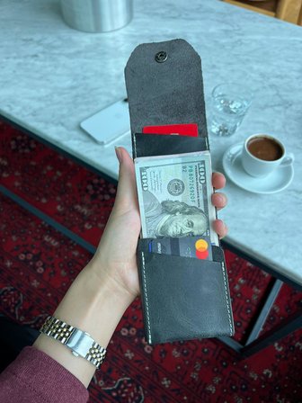 Hakiki Deri Çıtçıtlı Erkek Cüzdan | Nova 5801