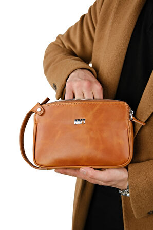 Hakiki Deri Unisex El Çantası | Moon Bag 4381