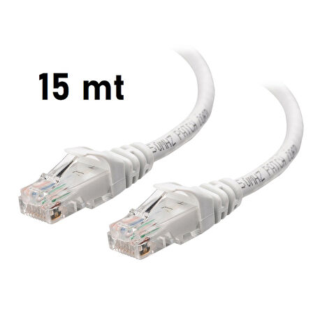 SHOWMAX CAT6 15 MT POŞETLİ RJ45 PATCH NETWORK ETHERNET İNTERNET KABLOSU