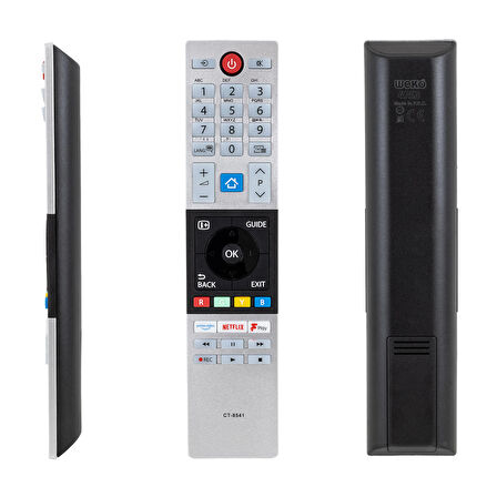 TOSHIBA CT-8541 NETFLIX- PRIME VIDEO-F PLAY TUŞLU LCD LED TV KUMANDA