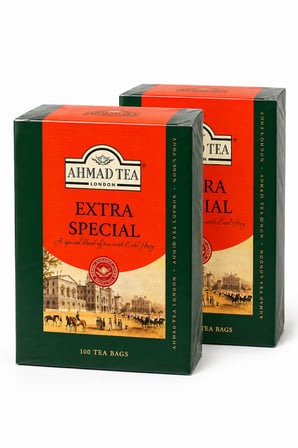 Bergamotlu Ahmad Tea İthal Poşet Çay 200 Adet