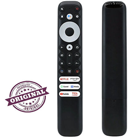 TCL RC902V RMR1 NETFLIX-PRIME VIDEO-GUARD-MEDIA-YOUTUBE TUŞLU SES KOMUTLU LCD-LED TV KUMANDASI