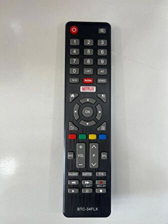 Botech Netflix-Youtube Tuşlu LCD-LED TV Kumandası