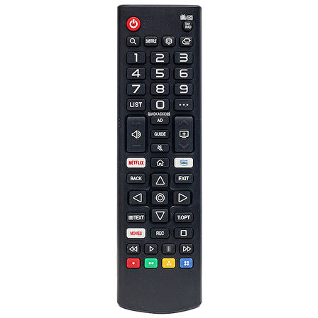 LG PRIME VIDEO-NETFLIX-MOVIES TUŞLU LCD LED TV KUMANDA (AKB75675311HIK752K531) (40123=19477)