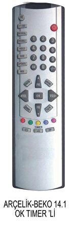 Arçelik Beko TIMER Lİ TV Kumandası