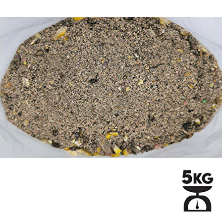 Hedyex 5Kg Sazan Tozu Yüksek Proteinli Özel Katkılı Sazan Alabalık Avı Toz Yem