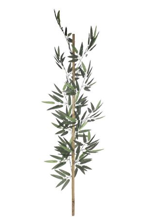 Yapay Bambu Sopası 21 Yapraklı 240cm Yapay Çiçek Bambu Duvarı