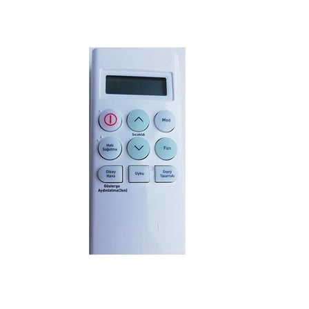 ALTUS-ARÇELİK-BEKO KISA YENİ MODEL BEYAZ KLİMA KUMANDASI